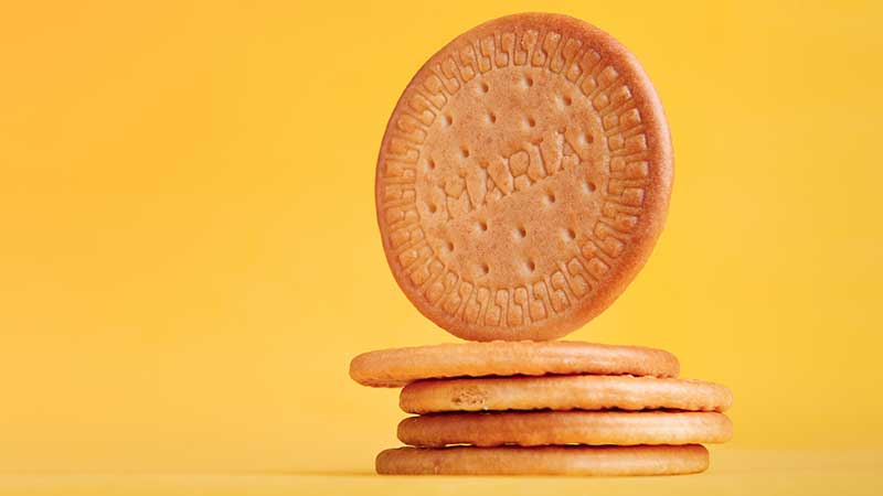 Montinho de bolachas Maria